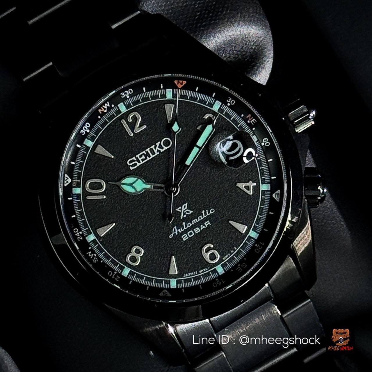 Seiko Prospex Limited Edition Black Alpinist NIGHT VISION JDM Only5500Piece in the World SPB337J