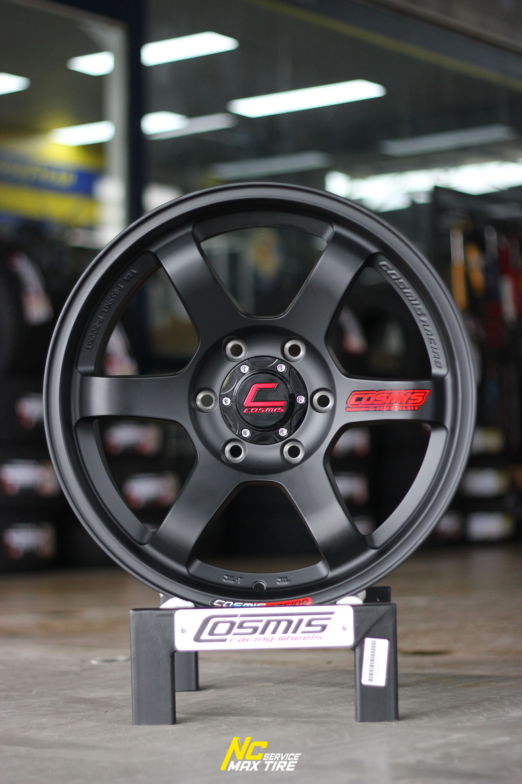 ล้อแม็กขอบ18 / Cosmis / RG-06S / ก้านยก / ออฟ15 / 18x9.0 6H139.7 ET15