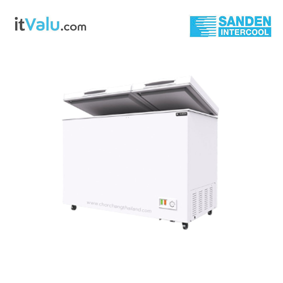 ตู้แช่ฝาทึบ Sanden 2 ระบบ แช่เย็น แช่แข็ง SANDEN รุ่น SDH-0265 ความจุ : 9.1 คิว ช่องแช่แข็ง 185 ลิตร / 2.6 ช่องแช่เย็น 75 ลิตร ขนาดตู้ 115 x 61.5 x 88.5 ซม. การรับประกันความเย็น 1 ปี คอมเพรสเซอร์ 5 ปี