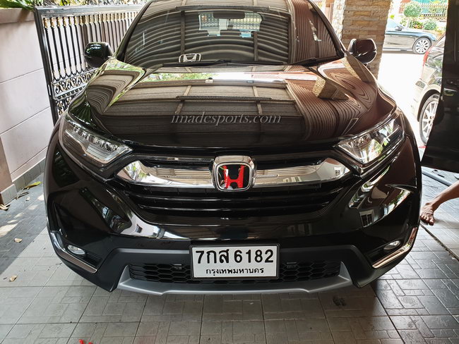 ชุดตกแต่งกระจัง CRV G5 Black Kevlar