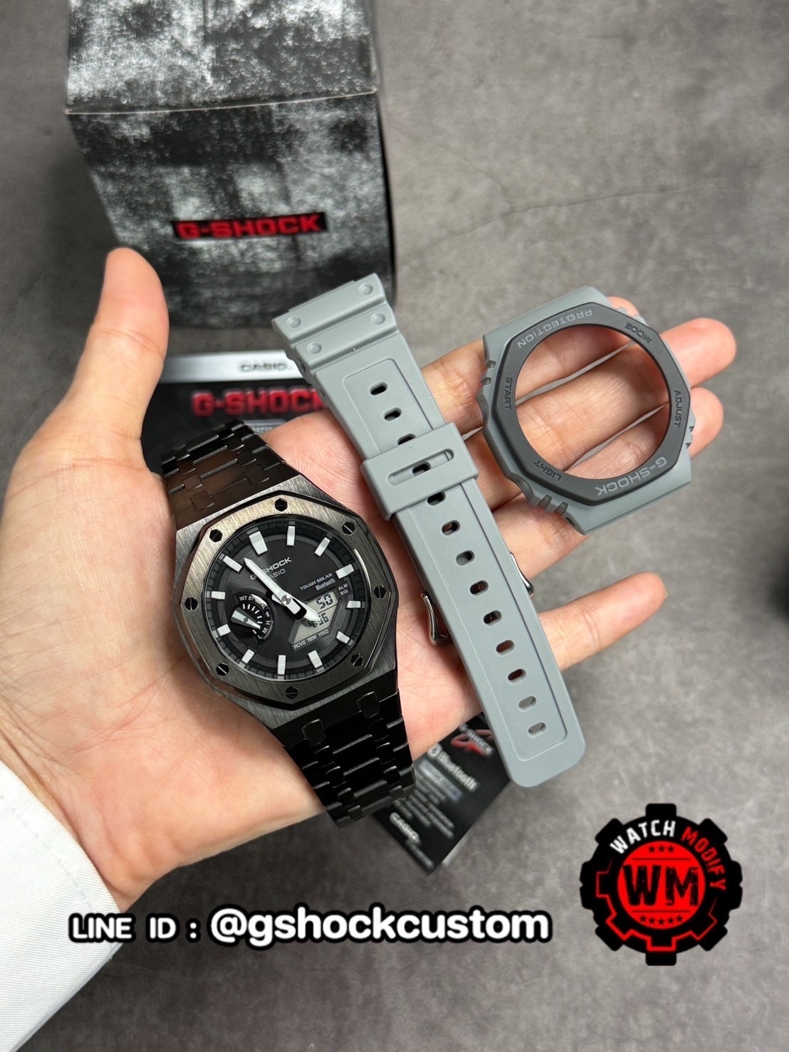 G-Shock Royal Oak Mod Gun Metal Tough Solar