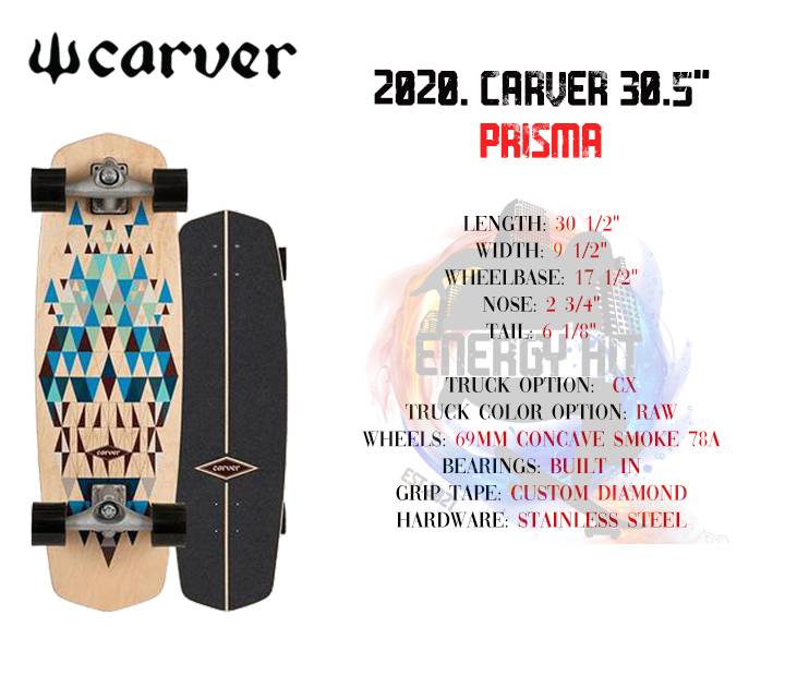🔱 2020 | 30.5" Carver Prisma C7