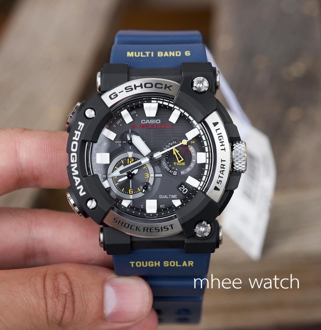 MASTER OF G-SEA FROGMAN Navy Blue GWF-A1000-1A2 very rare item special price