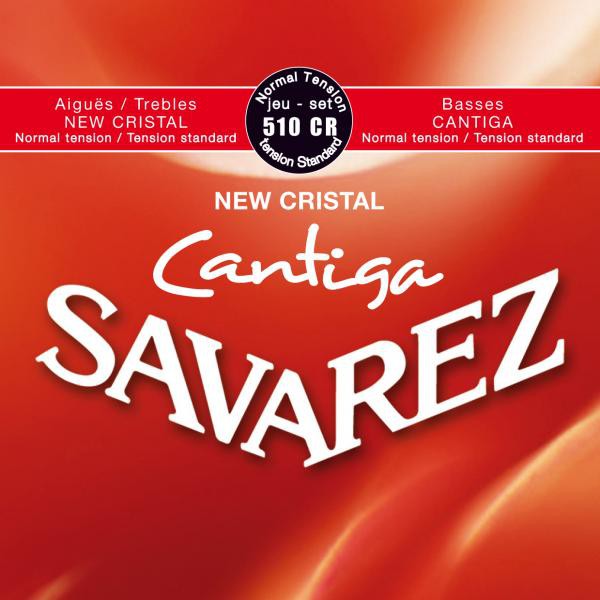สายกีตาร์คลาสสิค Savarez NEW CRISTAL CANTIGA NORMAL TENSION 510CR