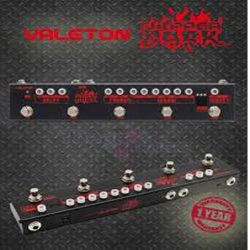 เอฟเฟ็คกีตาร์ไฟฟ้า Valeton Effect Strip Dapper Dark