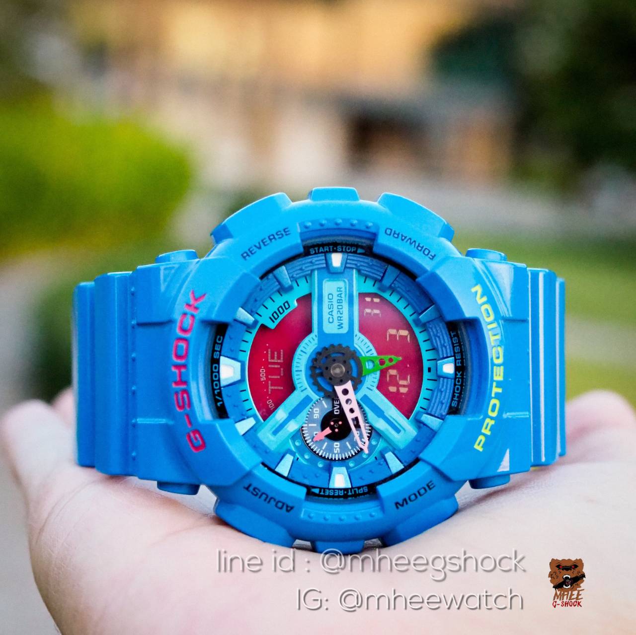 G-shock รุ่นหายาก GA110HC-2A ของแท้ ประกันศูนย์ 1 ปี