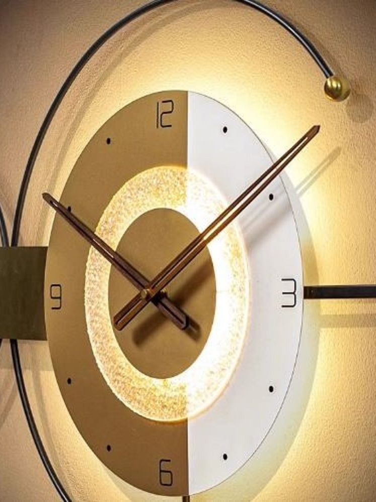 CT222C060 INTERY นาฬิกาแฟชั่น Wall Clock Art นาฬิกาติดผนัง ไฟติดผนัง