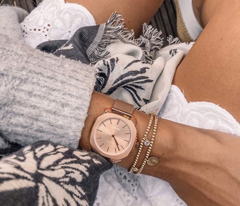 D1 Milano รุ่น D1-SSML02 สี Rose Gold for Lady