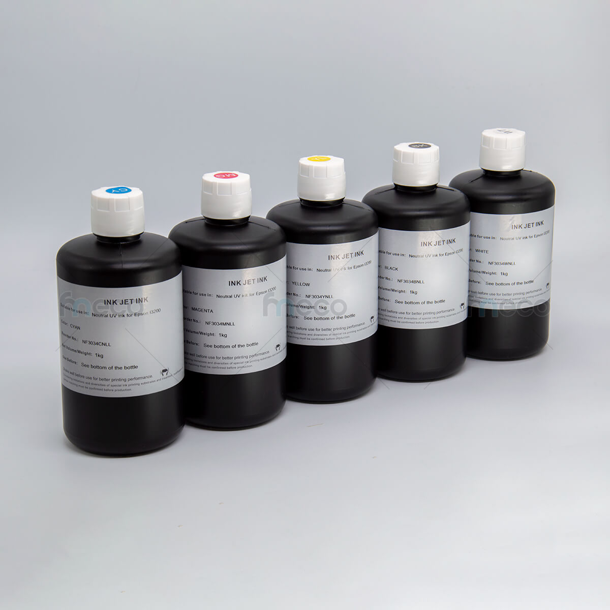 หมึกพิมพ์ i3200 UV นุ่ม soft สี ขูดไม่ออก ไม่หลุด กันน้ำ สำหรับเครื่องพิมพ์ UV i3200-u1 PrintHead