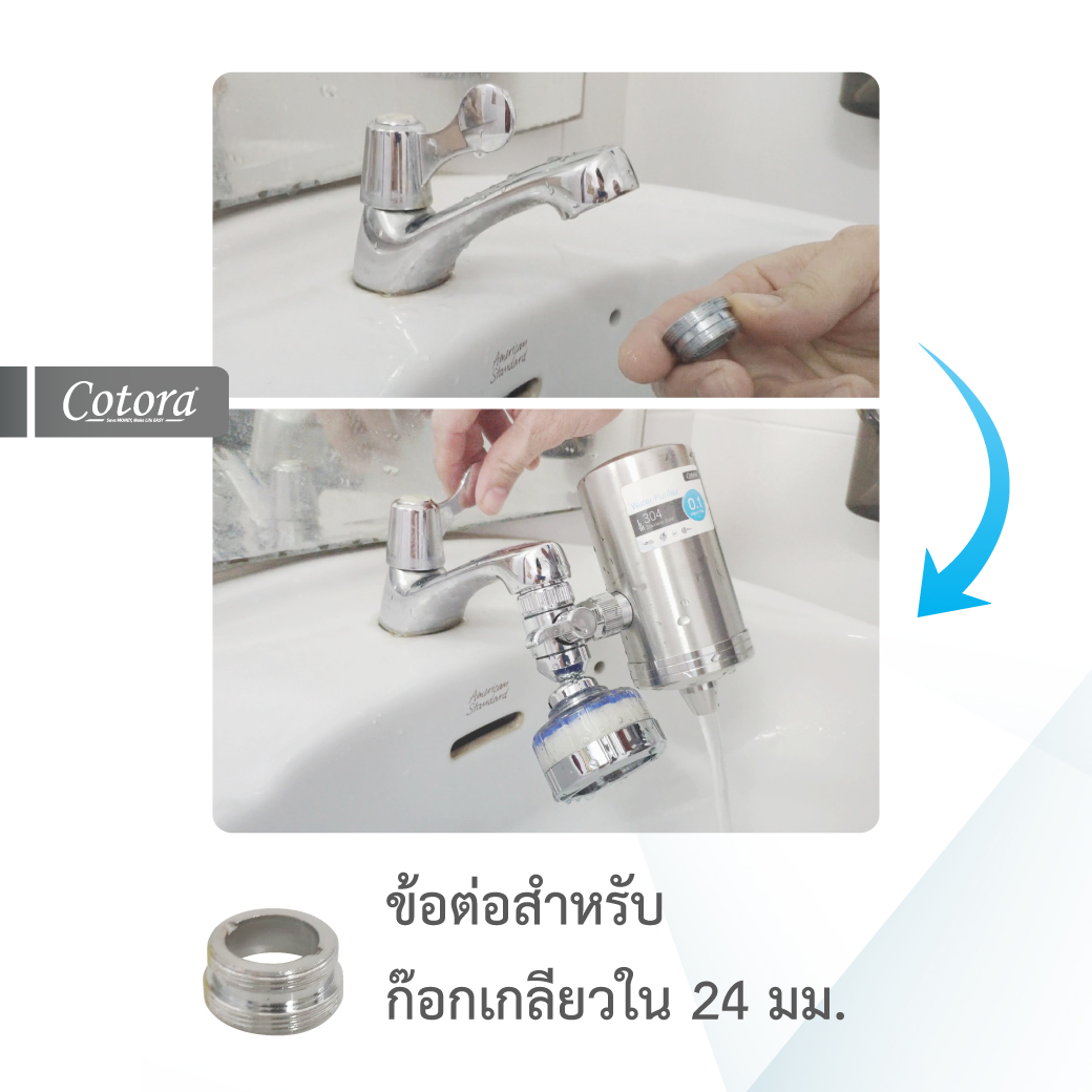 เครื่องกรองน้ำดื่ม 0.1 ไมครอน