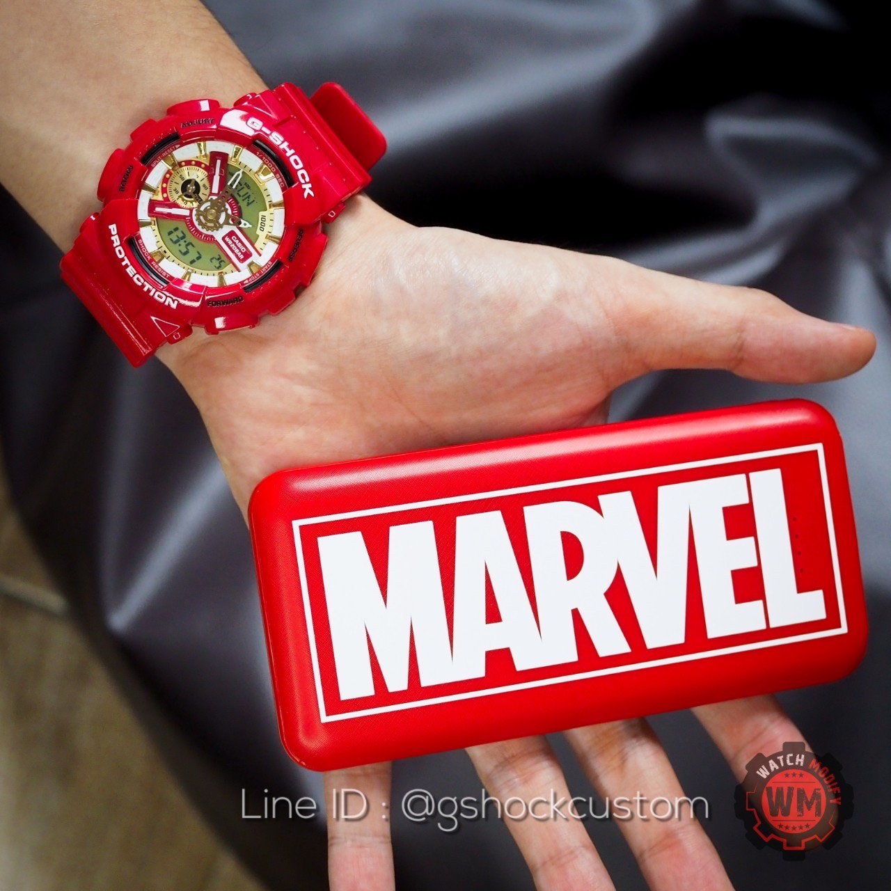 Ga-110cs-4a ironman ใส่กรอบสายLimited ironman