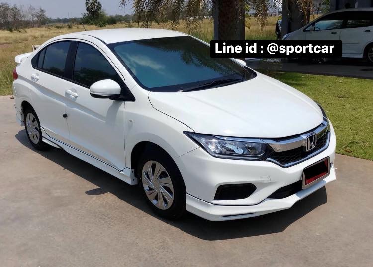 ชุดแต่ง Honda City 2017 2018 2019 Modolo - สเกิร์ตรอบคัน City ฮอนด้า ซิตี้ โมดูโล แต่งสวย ราคาไม่แรง