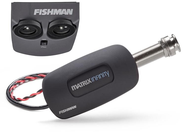 Fishman Matrix Infinity VT Acoustic Pickup & Preamp System-PRO-MAN-NFV
