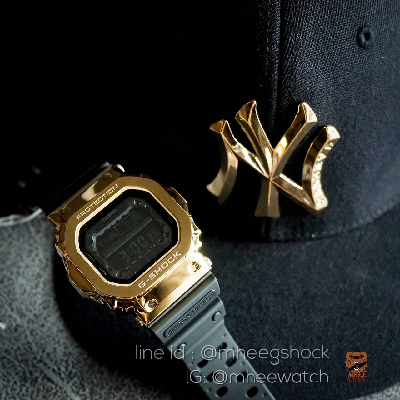 G-Shock Custom GX-56 ยักษ์ Gold Metal