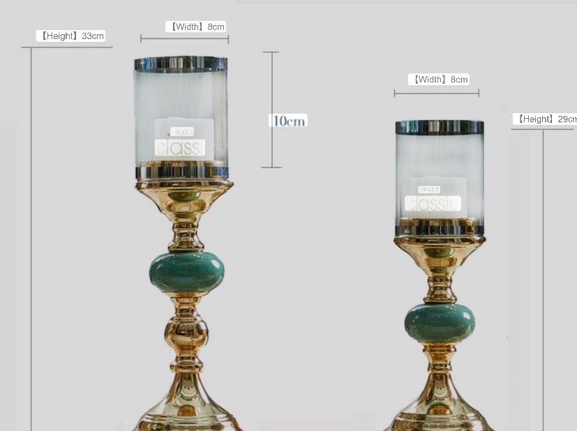 แจกันตกแต่งบ้าน ดอกไม้ประดิษฐ์พร้อมแจกัน เชิงเทียนตกแต่ง เชิงเทียนสีทอง แจกันดอกไม้ปลอม ดอกไม้ตั้งโต๊ะ เชิงเทียนทองเหลือง ST501E801
