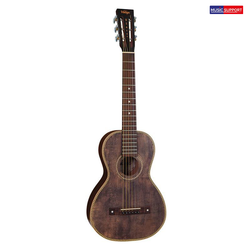 กีต้าร์โปร่ง 'Vintage 'Viator™' Travel Guitar Paul Brett Signature VTR800PB-USB