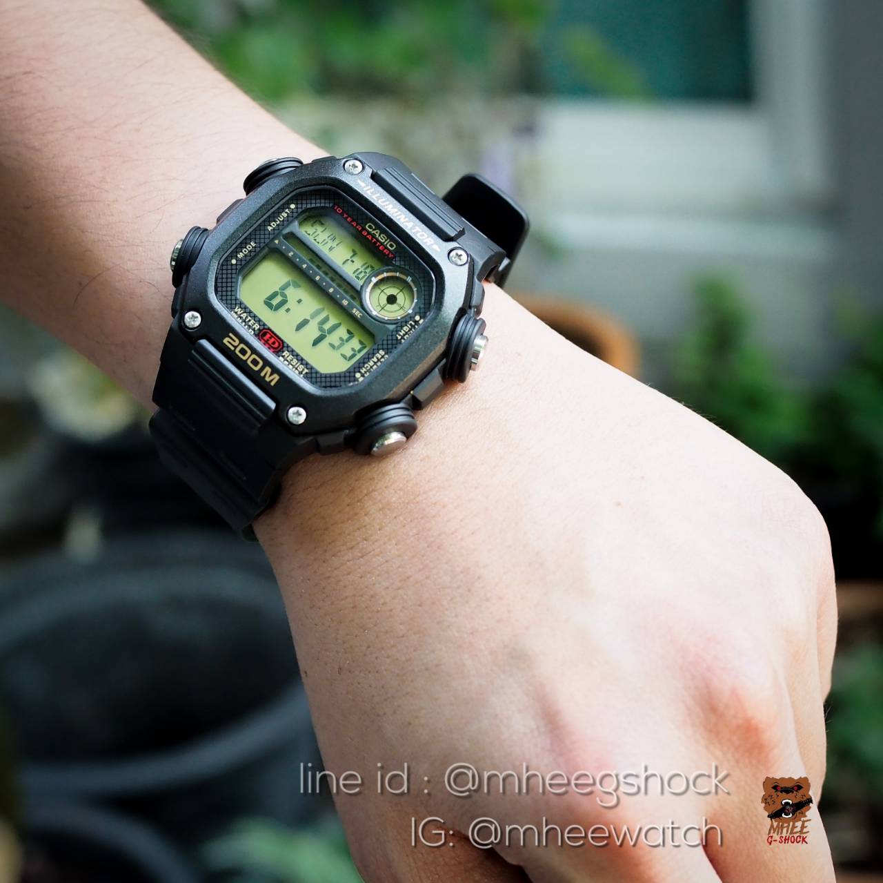 นาฬิกา Casio ยักษ์ทอง ของแท้ ประกันศูนย์เซ็นทรัล 1ปี