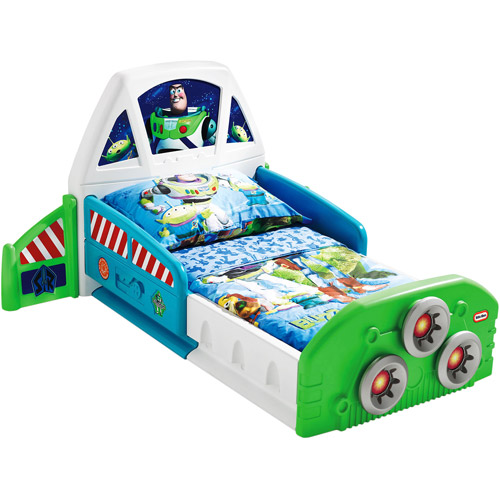 Disney Toy Story Buzz Lightyear Spaceship Toddler Bed