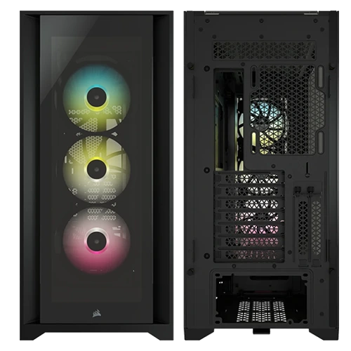 CORSAIR CASE เคสคอมพิวเตอร์ iCUE 5000X RGB TEMPERED GLASS / ประกัน 2 ปี