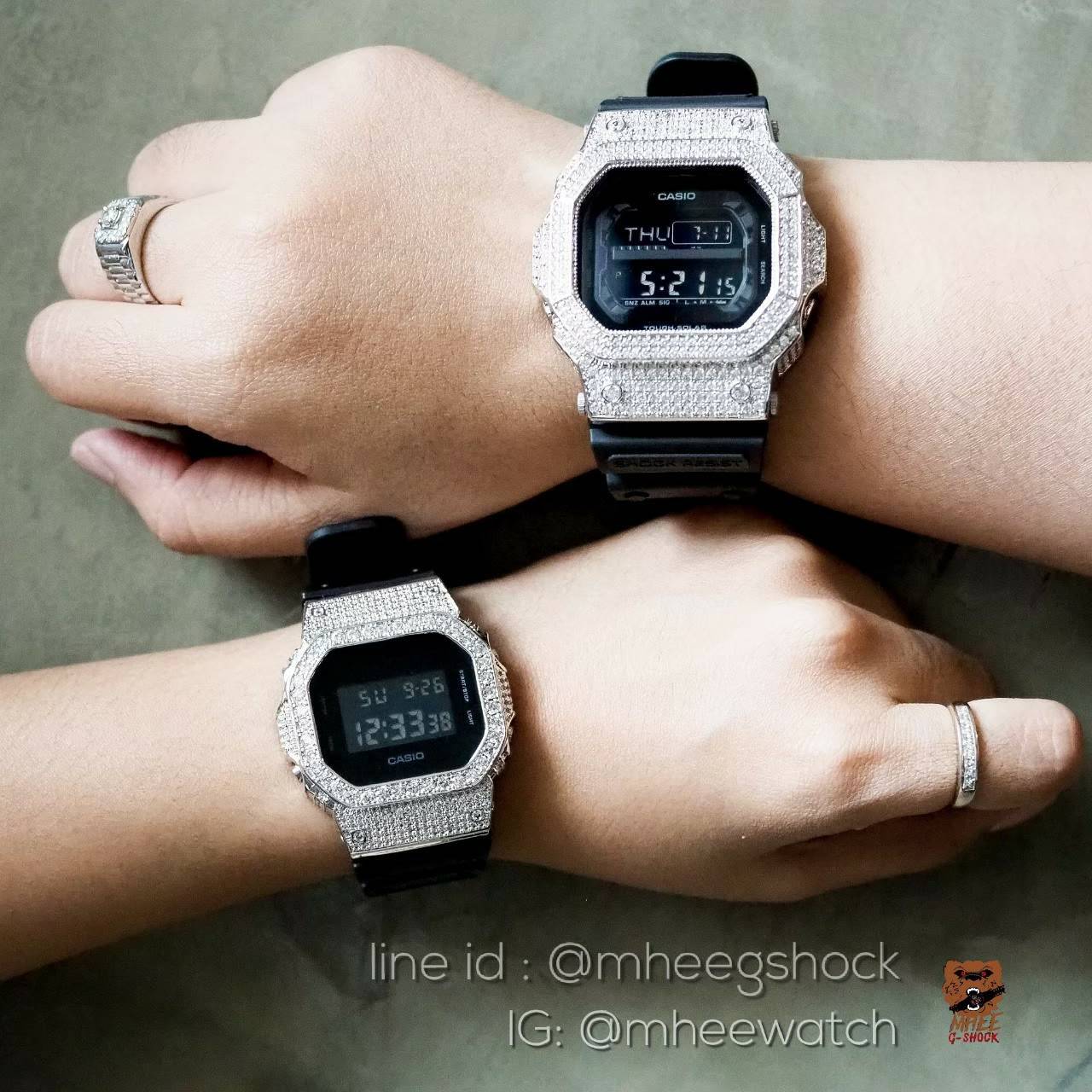 G-Shock BlingBling คู่รักยักษ์เพชร