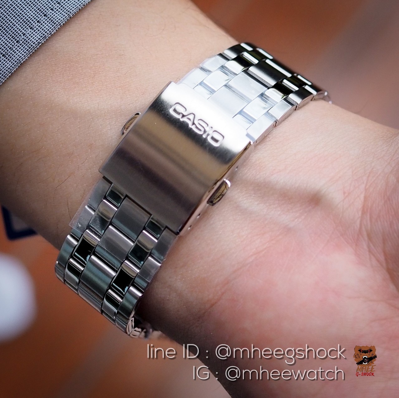 Casio หน้าCarbon สายJubilee สุดหรู