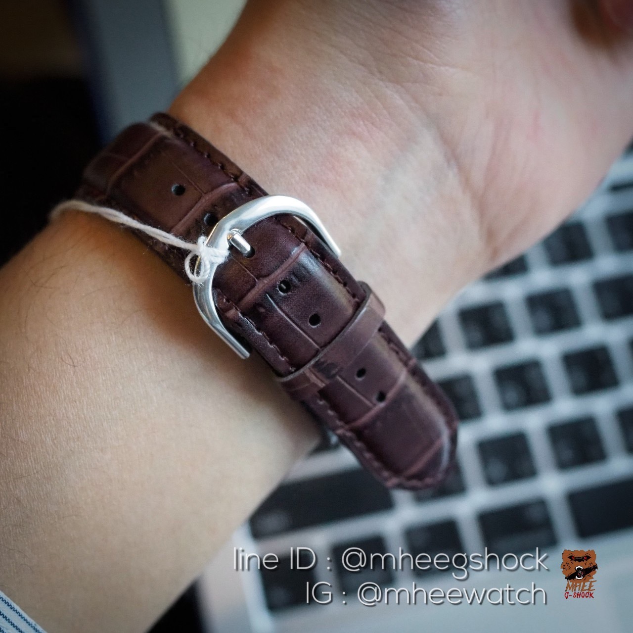 Casio Leather Solar Powered ระบบพลังงานแสงอาทิตย์