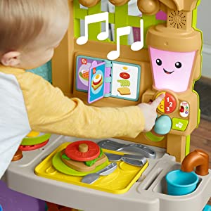 Fisher Price Laugh & Learn Grow-the-Fun Garden to Kitchen ของเล่นเสริมพัฒนาการทำอาหาร