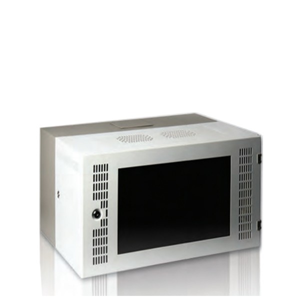 G1-60609F 19” GERMAN FRONT PERF. WALL RACK 9U, ลึก 60 cm.