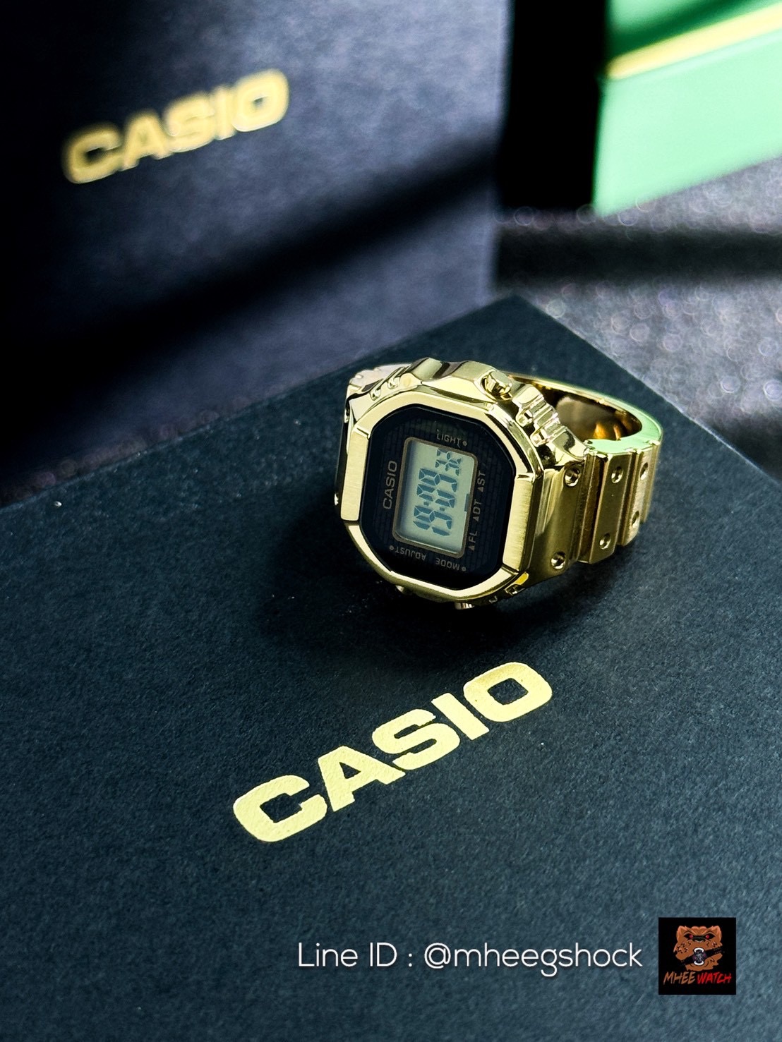 Casio Ring Watch Gold Color Limited 50th Anniversary