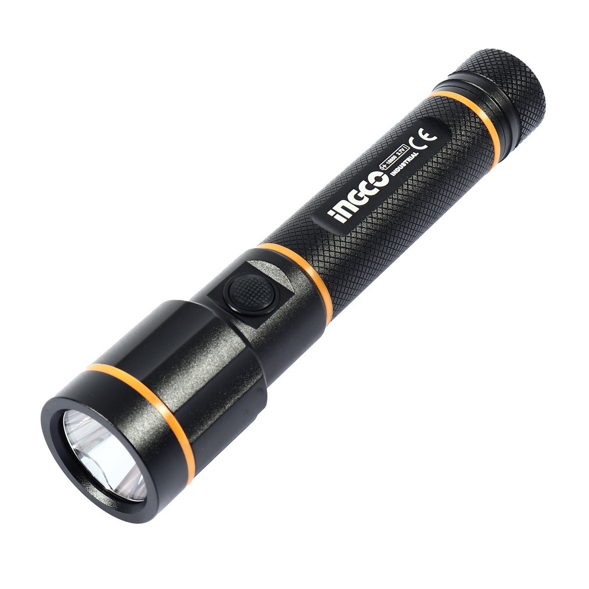 INGCO ไฟฉาย LED แบบชาร์จไฟได้ รุ่น HCFL1865051 ความสว่างสูงสุด 450 ลูเมน สวิตซ์ปรับได้ 5 โหมด