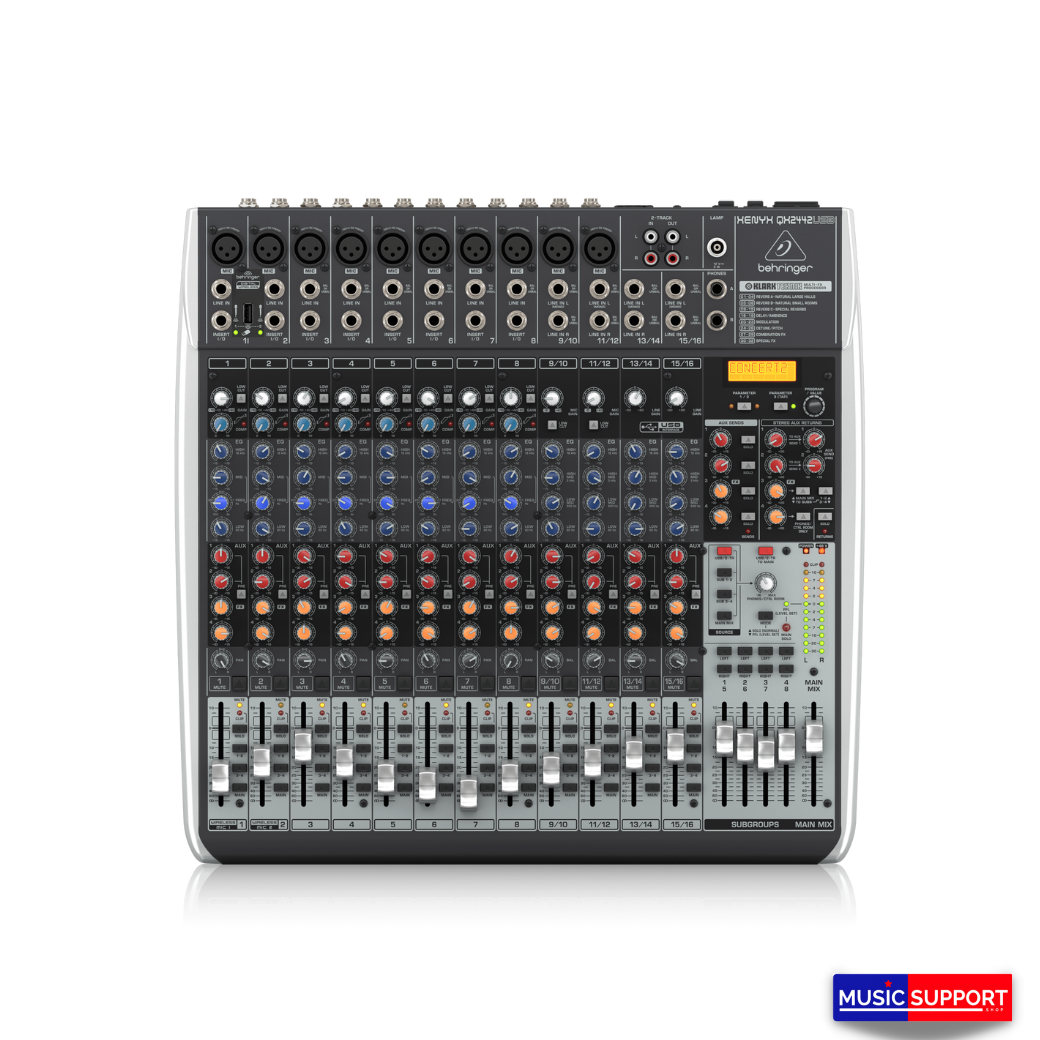 BEHRINGER XENYX QX2442USB Analog Mixers with Effects