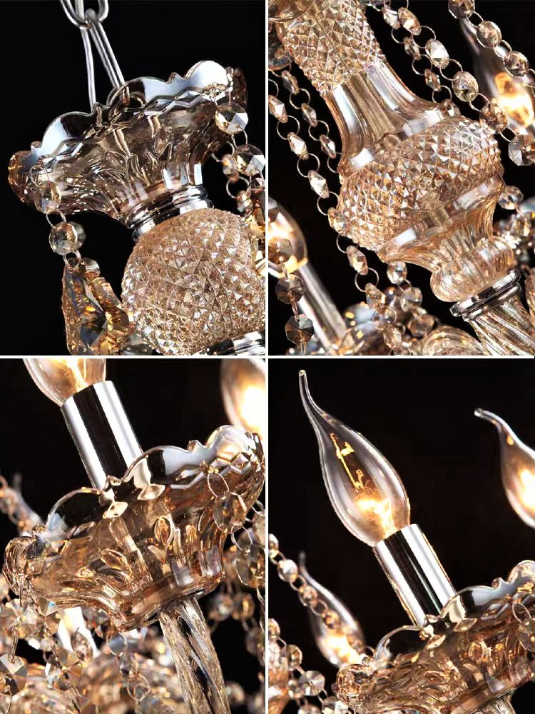 CT157A070 SOTMIA แชนเดอเรียโคมไฟระย้า โคมไฟระย้า แชนเดอเรีย4ชั้น แชนเดอเรีย3ชั้น โคมไฟเพดาน