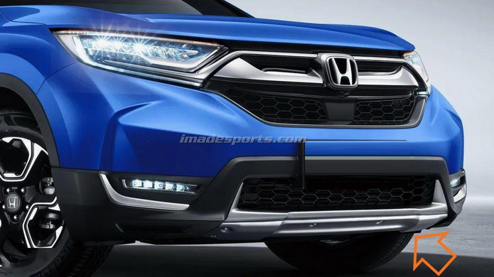 ชุดแคร้ง หน้า CRV G5 2017-2018 แท้ Honda Access