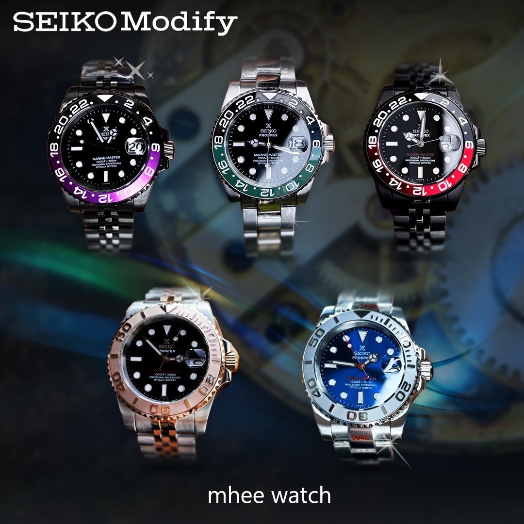 รวม Seiko MOD AutomaticผลงานModifyสุดเทพจากเครื่องSeikoแท้ๆรุ่น4R36 ทั้ง5เรือน ที่ห้ามพลาด คุณภาพและวัสดุน้องๆแบรนด์จากSwiss ประกันให้1ปี