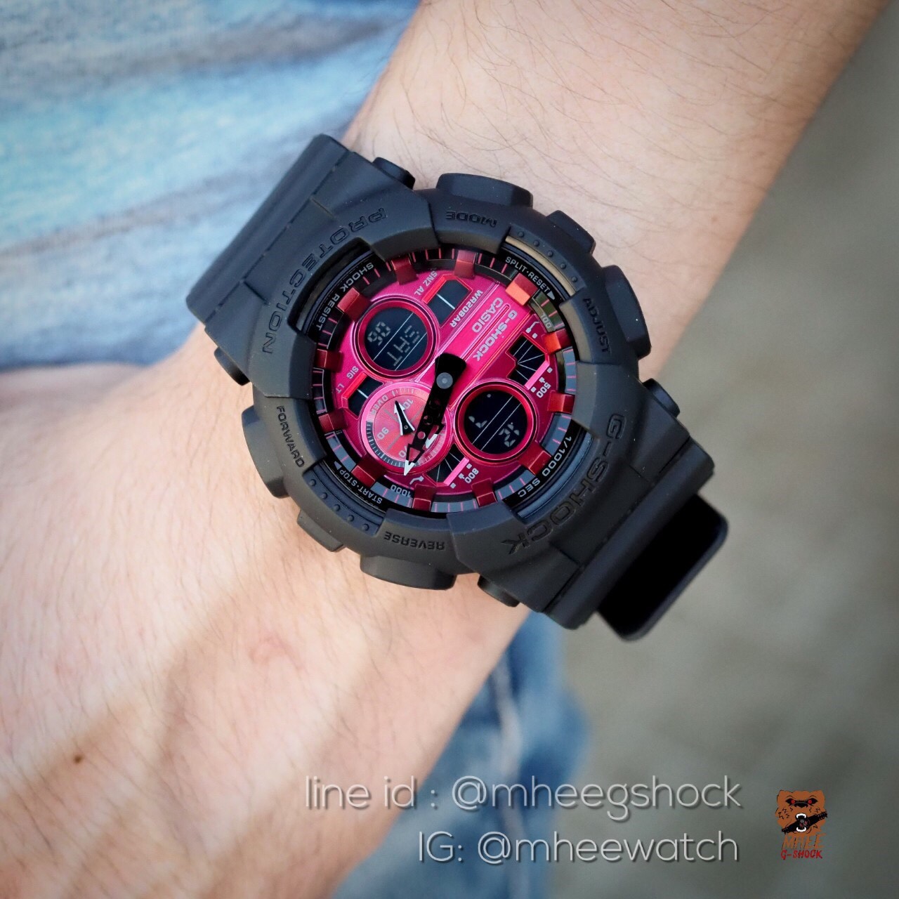 Ga-120AR-1 AENALINE RED