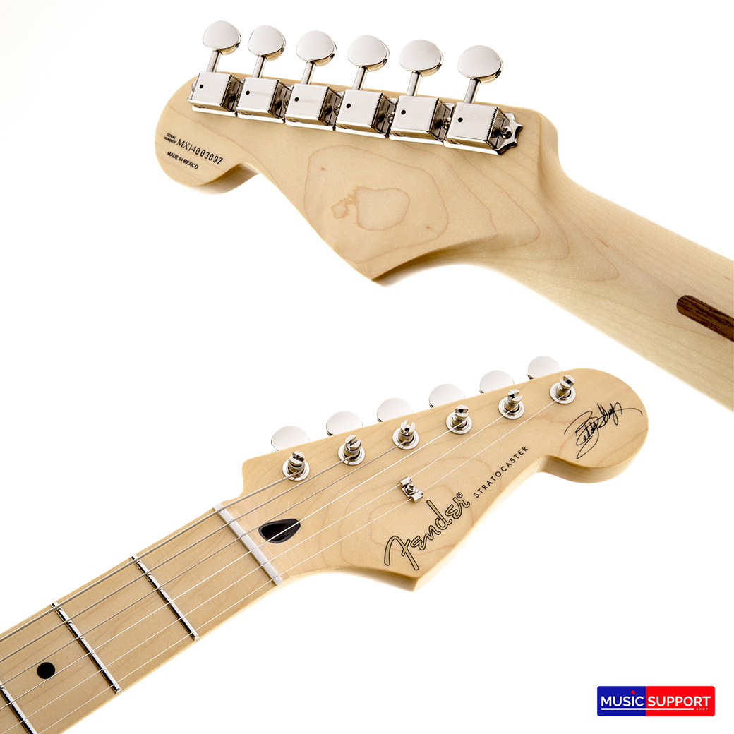 กีตาร์ไฟฟ้า Fender Buddy Guy Standard Stratocaster Polka Dot Black