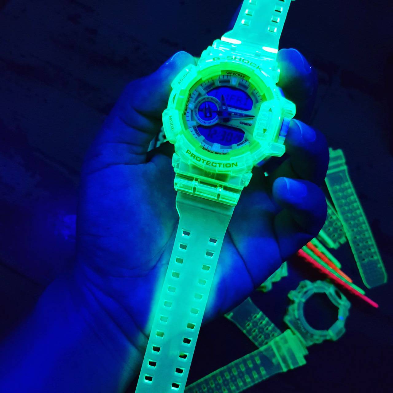 G-Shock รุ่น GA-400SK เรืองแสง ตัวเรือนแท้ มือ1 ประกันศูนย์