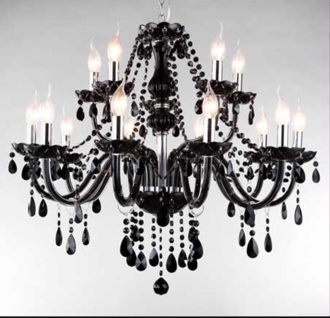 CT001A017 SOTMIA โคมไฟระย้าสีดำ chandelier modern โคมไฟเพดาน โคมไฟระย้า โคมระย้า โคมไฟเชิงเทียน โคมระย้าวินเทจ