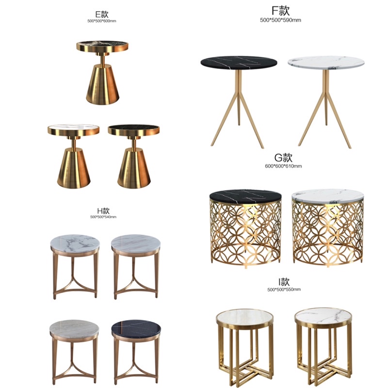 CT087D032 ZEITAKU ที่วางของตกแต่ง โต๊ะข้าง โต๊ะข้างโซฟา โต๊ะวางของ แต่งห้องหรู แต่งบ้านโมเดิร์น ดีไซน์หรูหรา