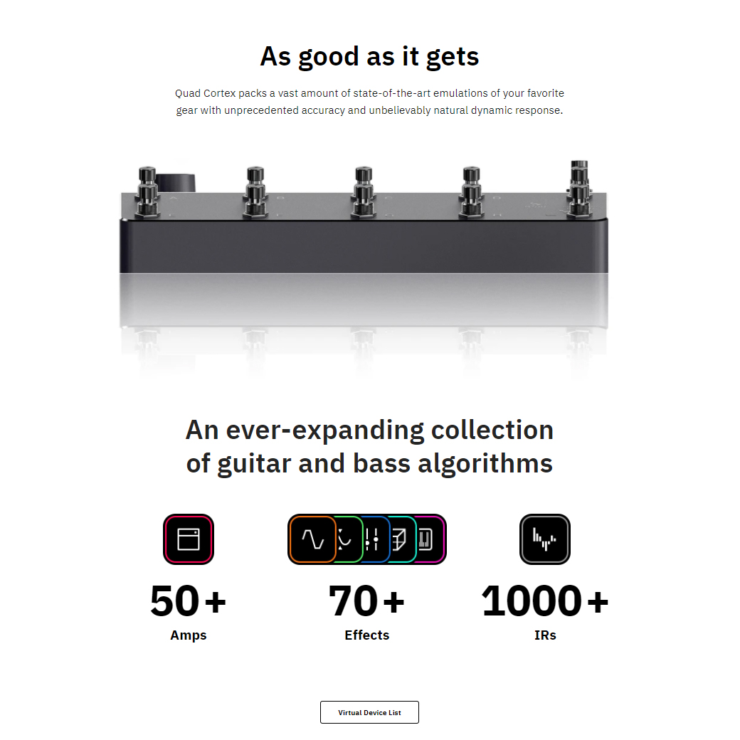 Neural DSP Quad Cortex
