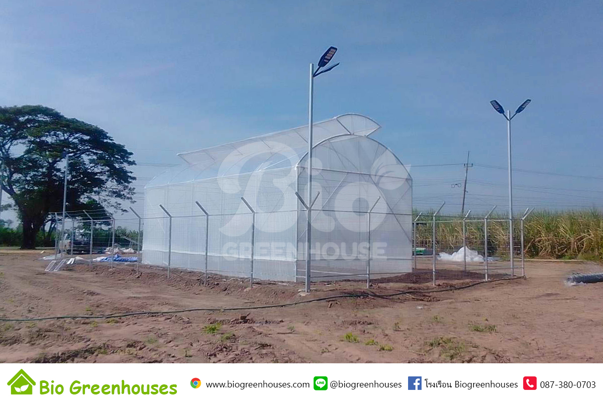 โรงเรือนจั่ว2ชั้น ขนาด 5x12x5.5ม. จ.อุดรธานี