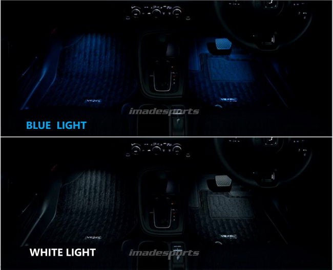 ไฟ LED ใต้คอนโซล (iluminated Foot-light)