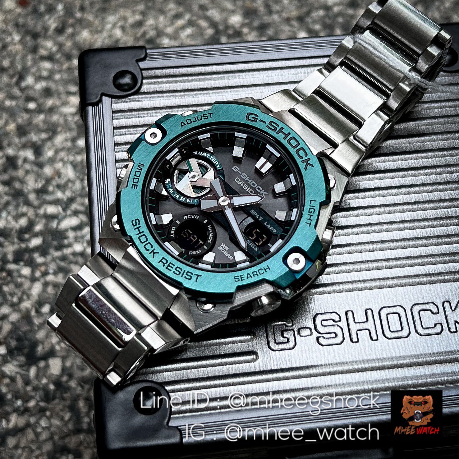 G-Steel B400D Series GREEN HULK Specials Package Very Rare item GST-B400CD-1A3