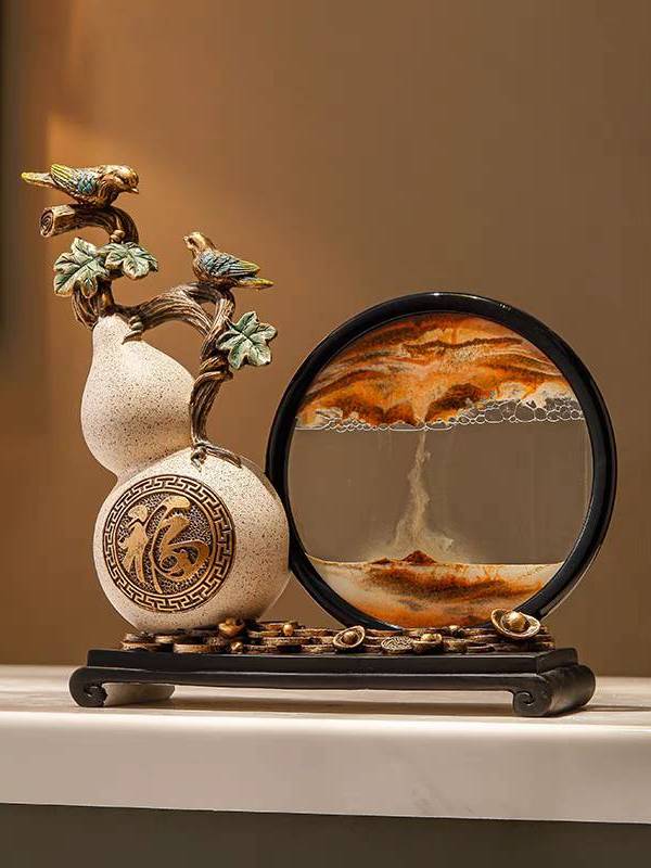 CT204B141 HAOYUN นาฬิกาทราย ของตกแต่งบ้าน ของมงคล