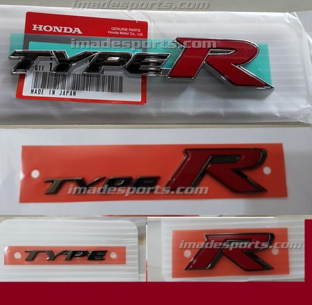 Emblem และ Logo Type R แต่งรถ Honda