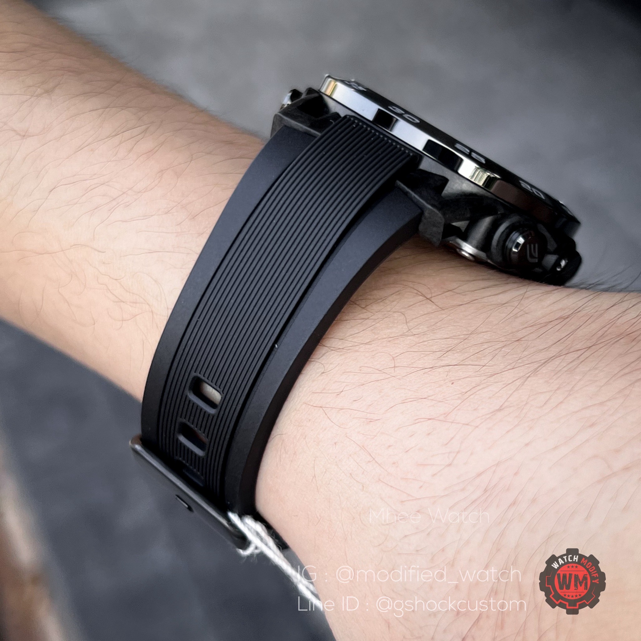 Casio Edifice Motor Sports Rare Item Rasin Strap