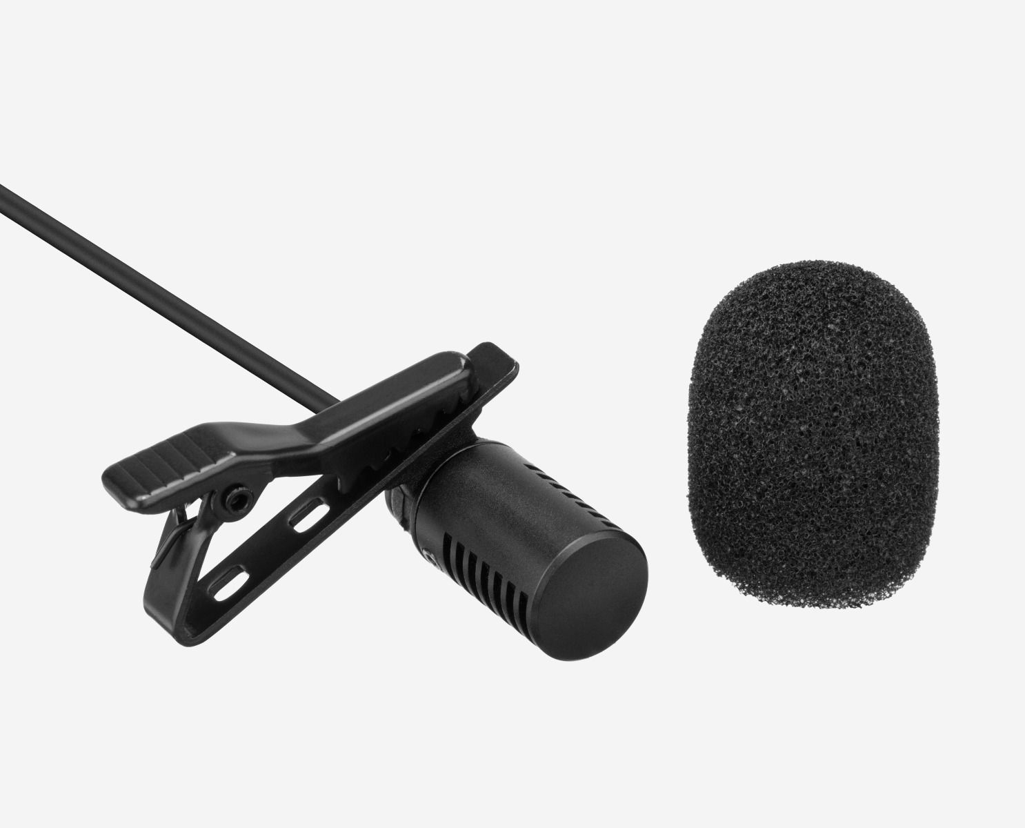 Saramonic LavMicro-S ไมโครโฟนแบบสายหนีบปกเสื้อ ความยาว 5 เมตร มีการรับเสียงแบบ Stereo สำหรับ กล้องและโทรศัพท์มือถือ ที่มีช่องเสียบมาตรฐานแบบ 3.5 มม.