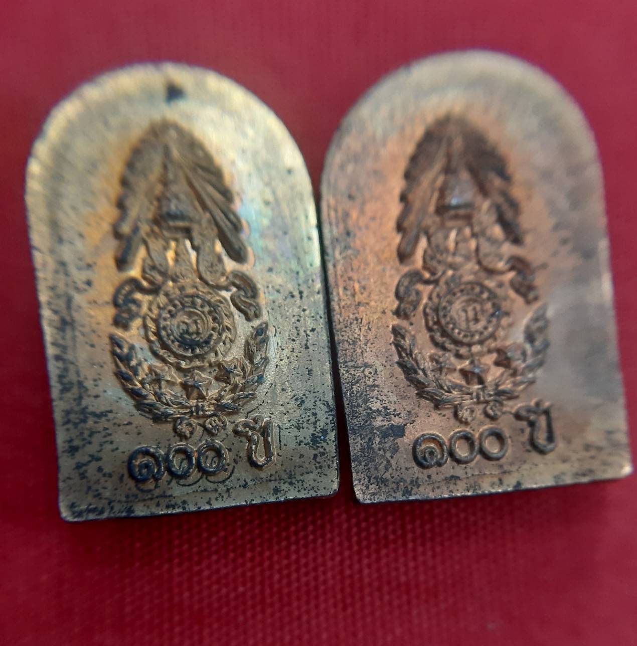 เหรียญพระกริ่งนเรศวรเพชรกลับ เนื้อทองแดง กองทัพภาคที่ 3 จัดสร้าง ปี 45 พิธีใหญ่จริงๆ เดิมๆ สวยๆ