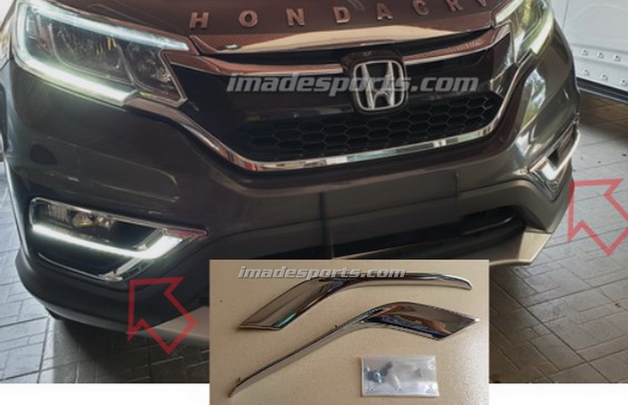 คิ้ว VIP กันชนหน้า CRV 2015-2016 (ของแท้)