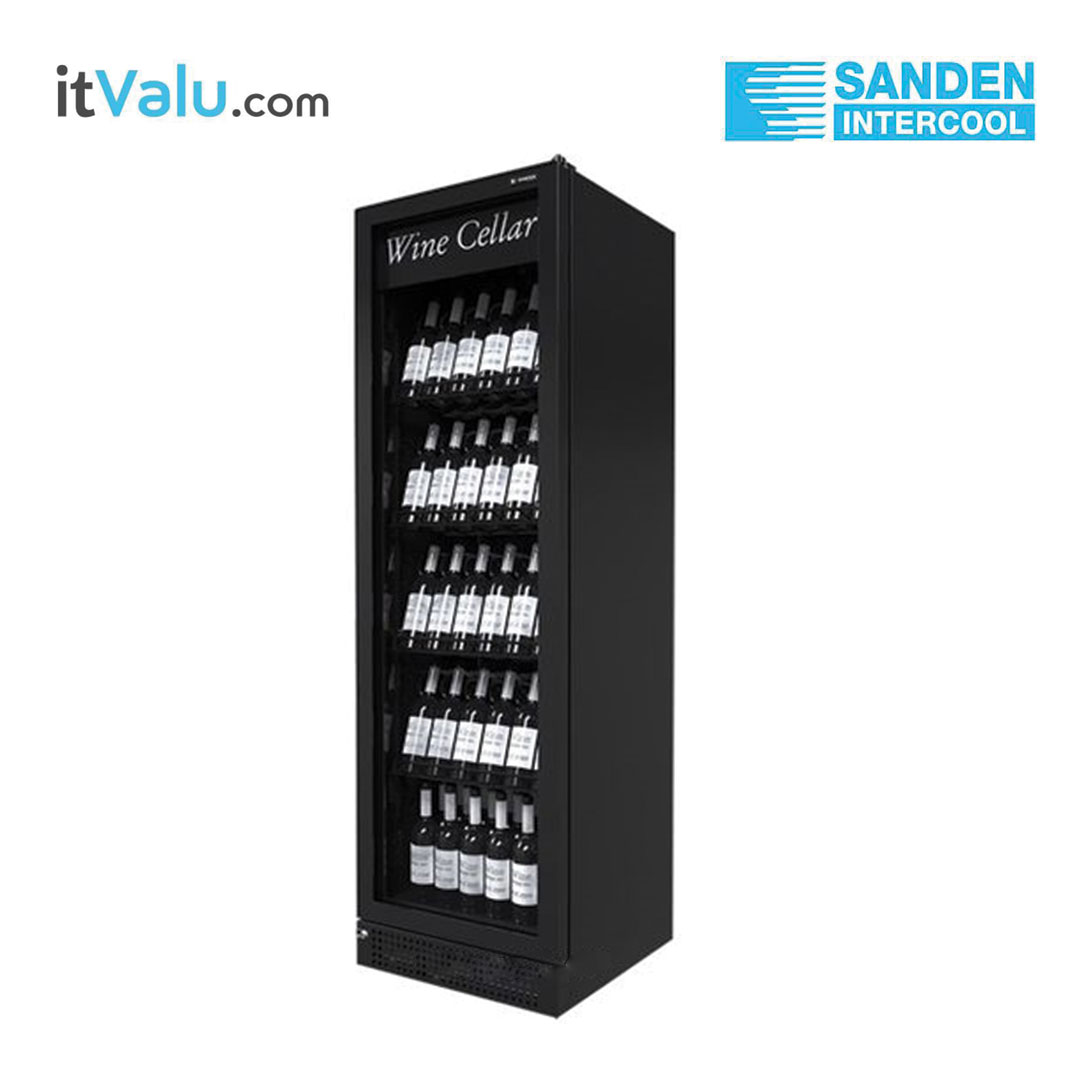 ตู้แช่ไวน์ SANDEN รุ่น SVN 0455 ความจุ : 450 ลิตร / 15.9 คิว /5 ชั้นวาง กว้าง : 60 x 60 x 200 ซม. รับประกันความเย็น : 1 ปี รับประกันคอมเพรสเซอร์ : 5 ปี